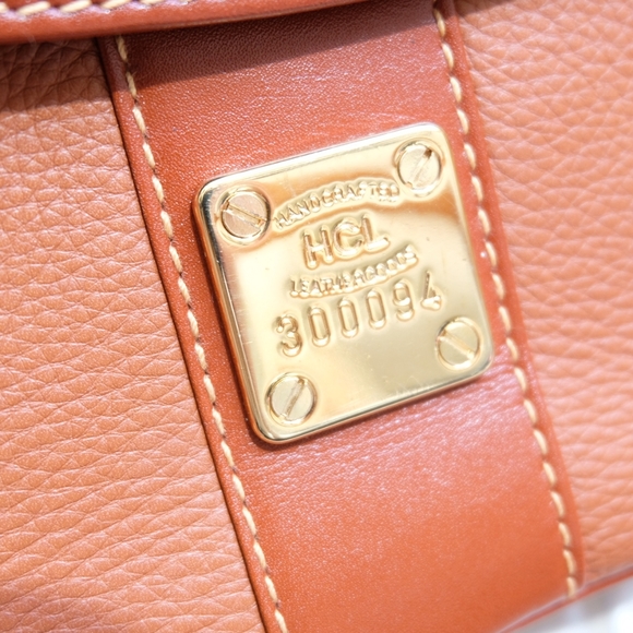 Vintage German HCL Premium Leather Mini Side Bag - Picture 6 of 7